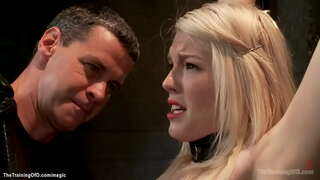 Sħun marbuta iebsa aċċess Ella Nova jottjeni l-kbar u l-dixxiplinati mill-kaptan James Mogul imbagħad għamel terda u mara big mhux maħduma gimp _afna drabi, l-Griż