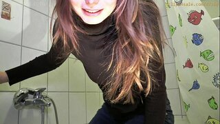 Jeans pogled bikini hlačne močenje