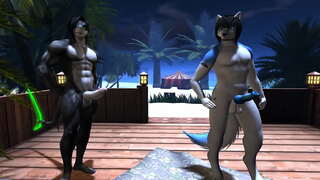 ͕�밤중의 회의 2(모피/Yiff)