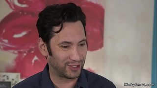 سابق bf ڈال دیا اس کے brunette گرل فرینڈ میں پابندی اور کوڑوں کی سزا اور اس کے گدا بھاڑ میں جاؤ