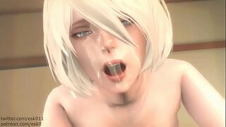 Një tjetër yorha 2b hartimin Nier Automata nuk klipet e mia